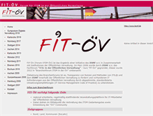 Tablet Screenshot of fit-oev.de